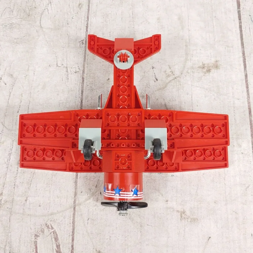 LEGO 6615 Eagle Stunt Flyer Red Plane - 100% Complete W/ Manual - NO BOX Vintage